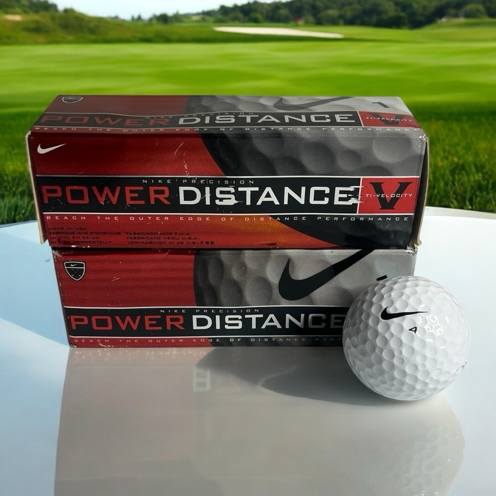 Nike Golf Precision Power Distance 2 Sleeve 6 Golf Balls Ball‎ White Ti Velocity